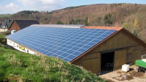 Große Solaranlage AGRAR Landrock