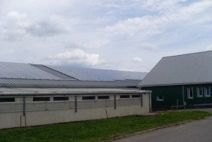 Bild 02 - Große Solaranlage mit 300 kWp in Sayda. Erbaut bzw. errichtet im Jahr 2011.