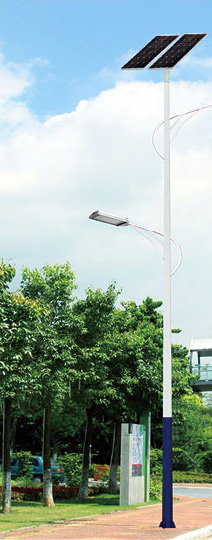 Straßenlaterne bzw. Straßenbeleuchtung mit LED und Solar › Partner für