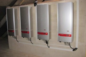 Bild 02 - Solaranlage am Sportzentrum Mittelschule Riesa mit einer Leistung von 38 kWp