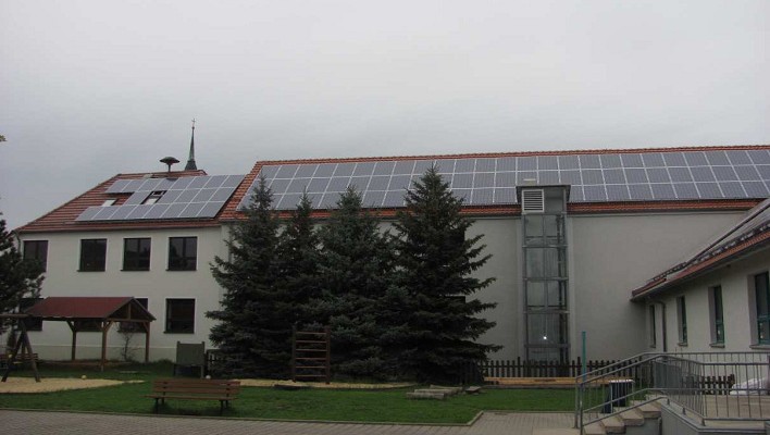 Bild 01 - Solaranlage in Skäßchen mit einer Leistung von 101 kWp